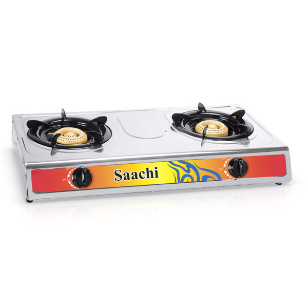 Double Burner Gas Stove NL-GAS-5220-ST - Image 2