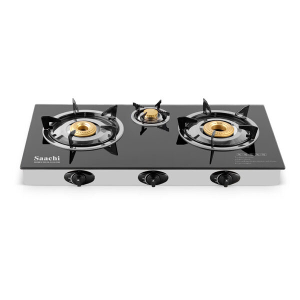 Three Burner Gas Stove NL-GAS-5249-BK