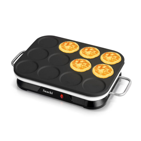 2-in-1 Pancake and Mini Crepe Maker NL-CM-1860-WH