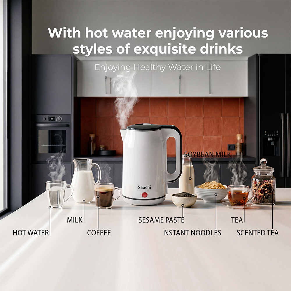 Saachi 1.8-Litres Electric Kettle NL-KT-7748-WH - Image 7