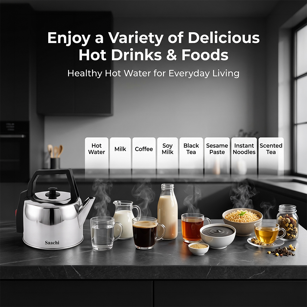 Saachi 3-Litres Electric Kettle NL-KT-7743-BK - Image 7