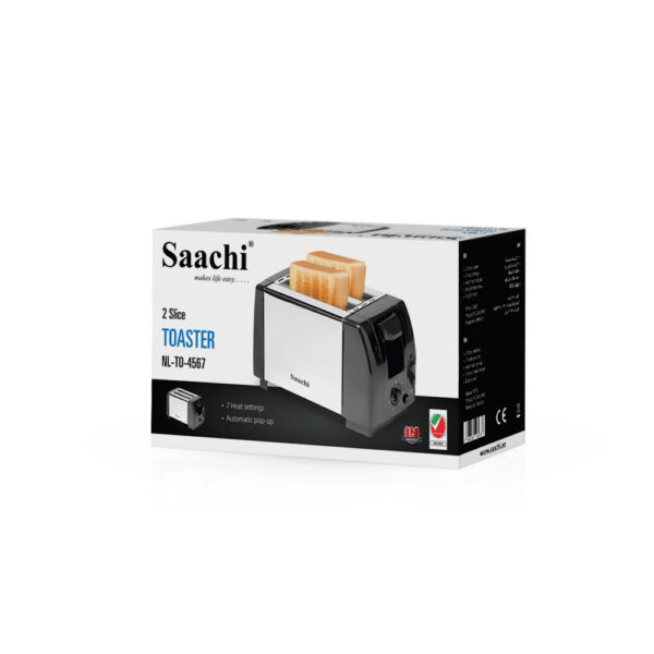 2-Pieces Toaster  NL-TO-4567-BK - Image 2