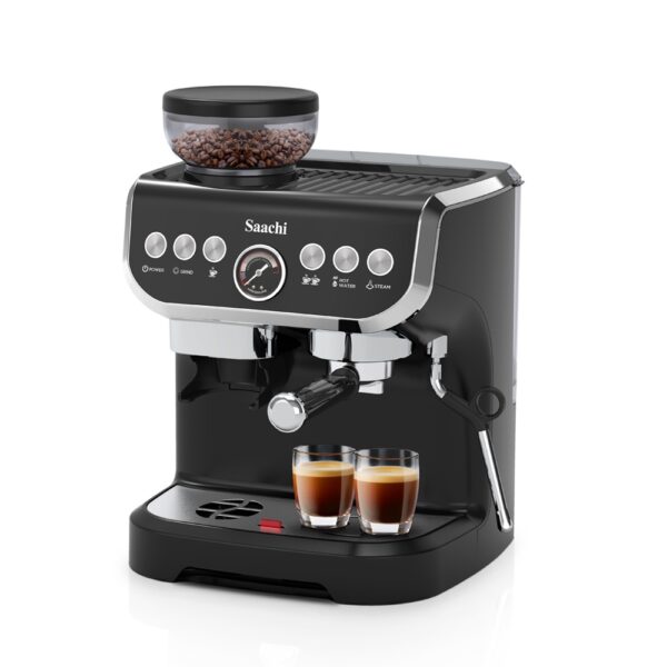 19-Bar Coffee Maker NL-COF-7066CG-BK