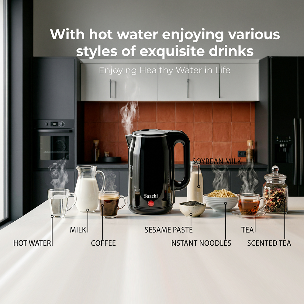 Saachi 1.8-Litres Electric Kettle NL-KT-7748-BK - Image 7