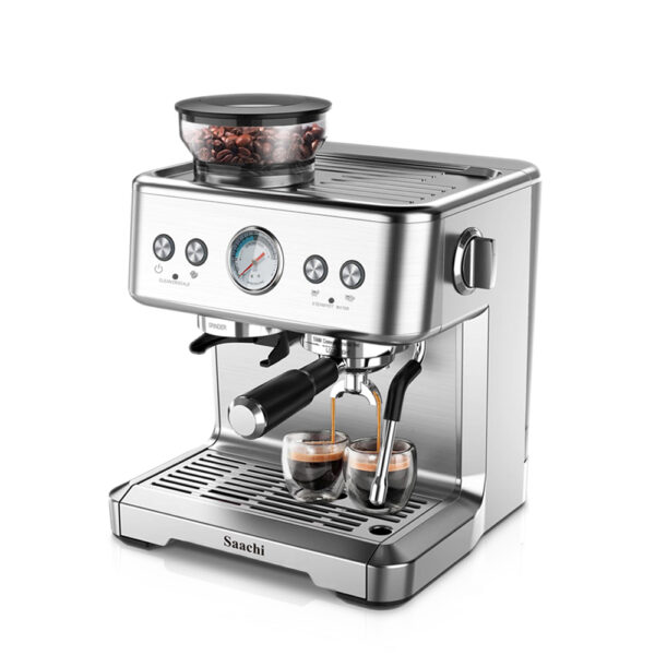 20-Bar Coffee Maker With Grinder NL-COF-7070-ST