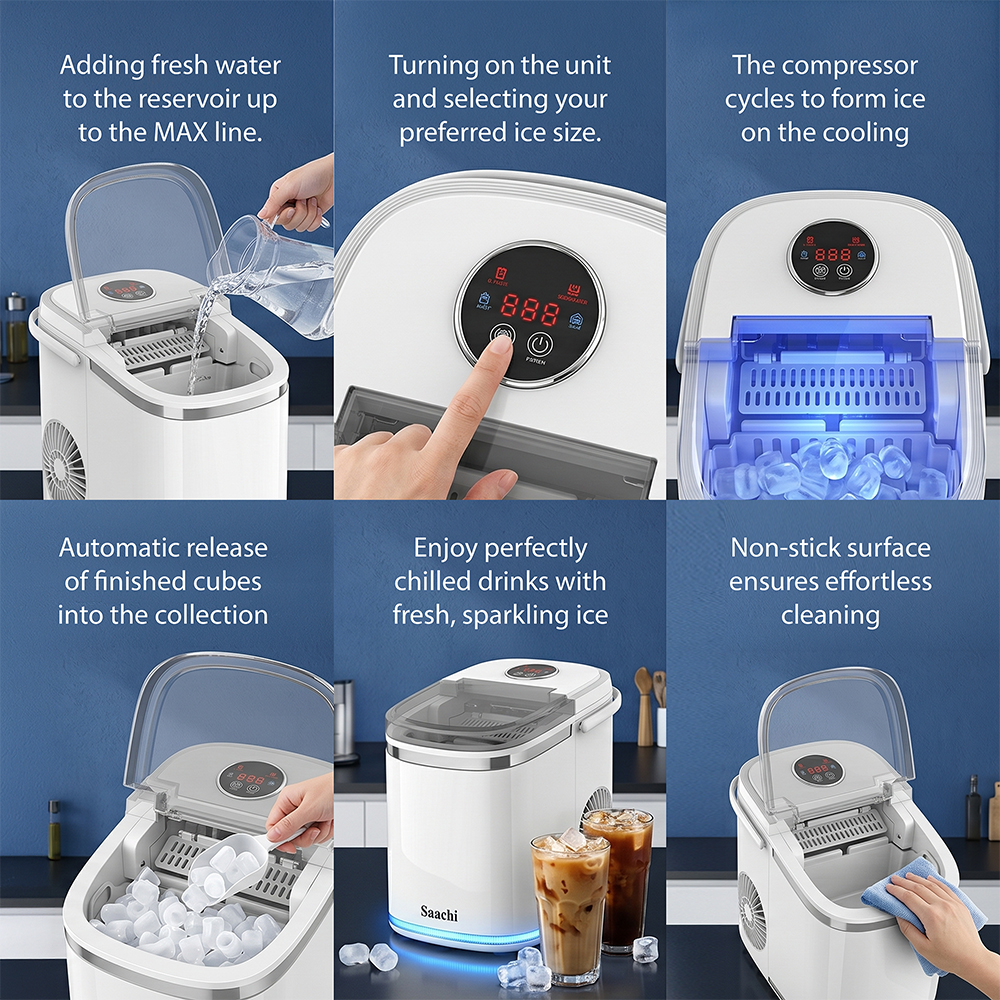 Saachi 2.2L Ice Maker NL-IM-453 - Image 6