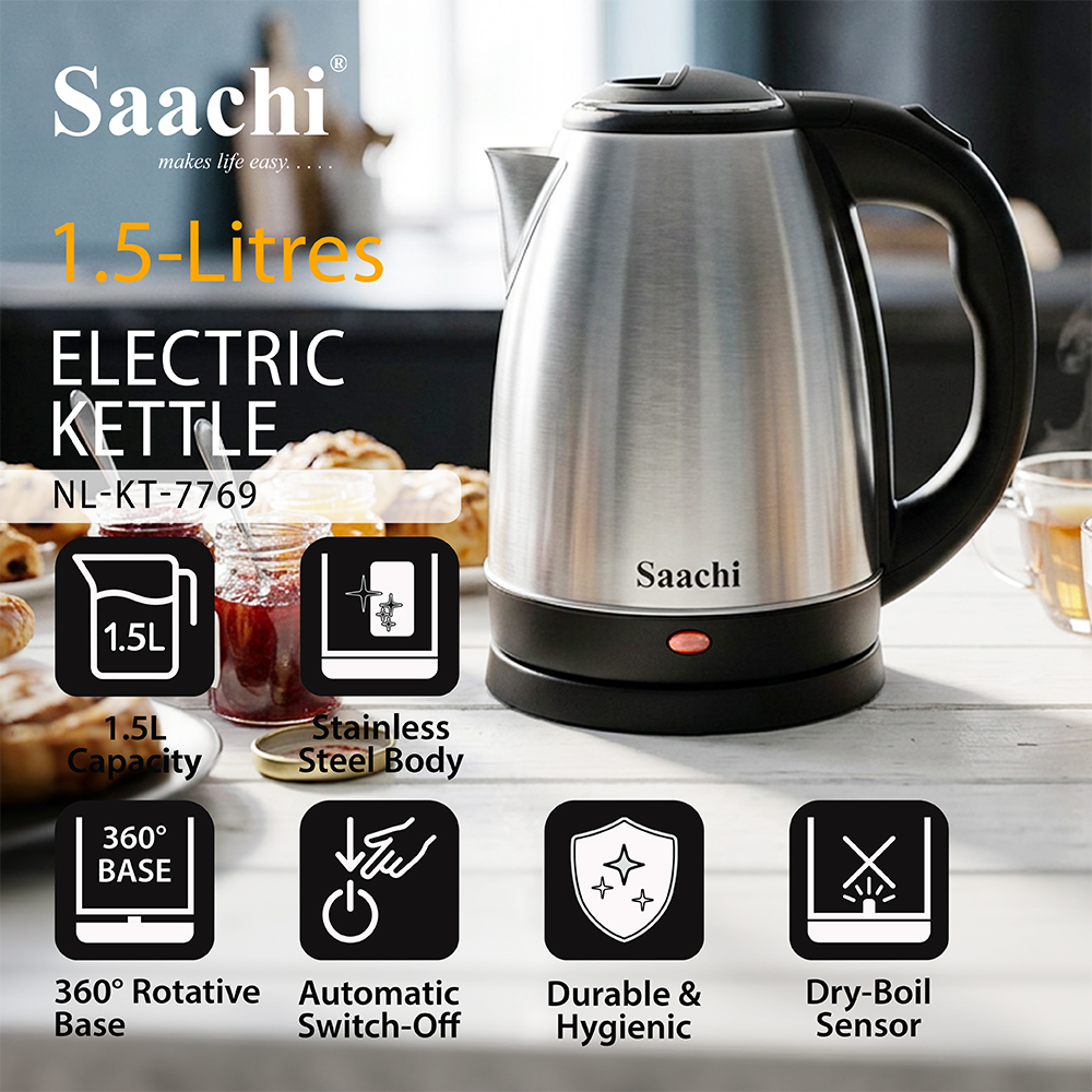 Saachi 1.5L Electric Kettle NL-KT-7769 - Image 6