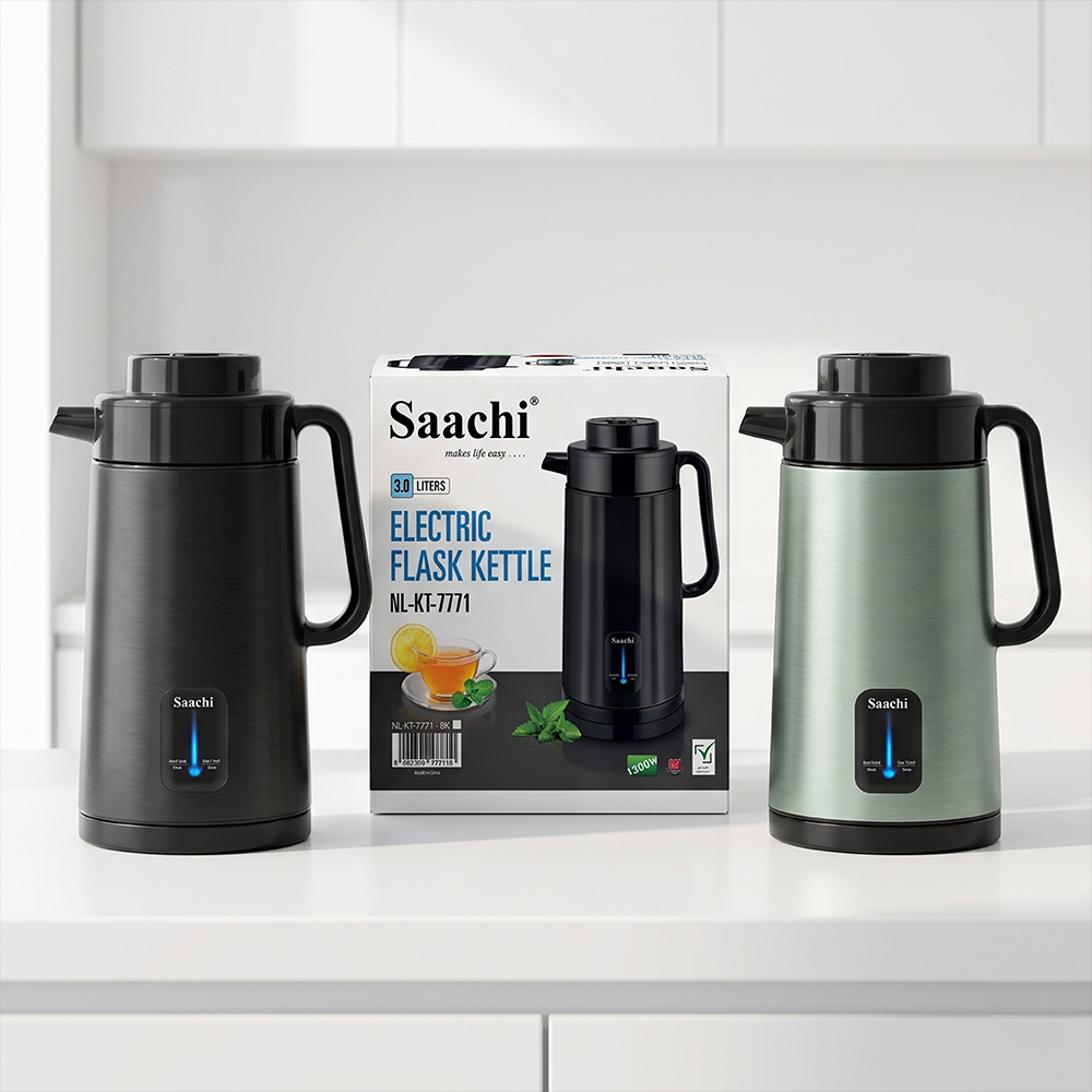 Saachi 3.0L Electric Kettle NL-KT-7771-BK - Image 2
