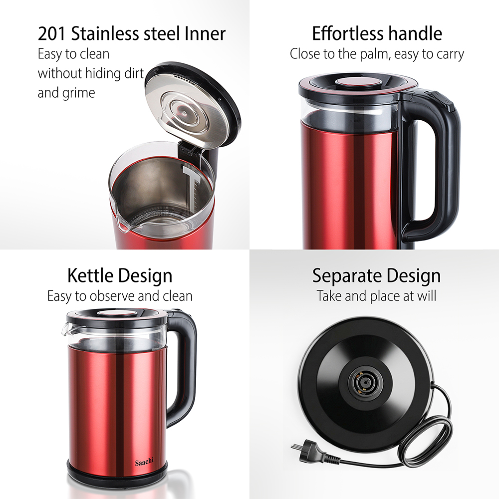 Saachi 1.8L Electric Kettle NL-KT-7773 - Image 4