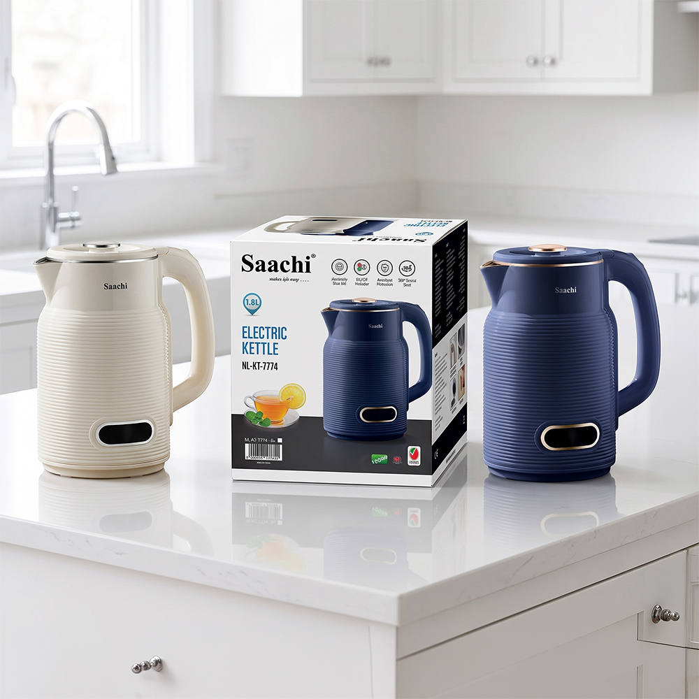 Saachi 1.8-Litres Electric Kettle NL-KT-7774-WH - Image 2