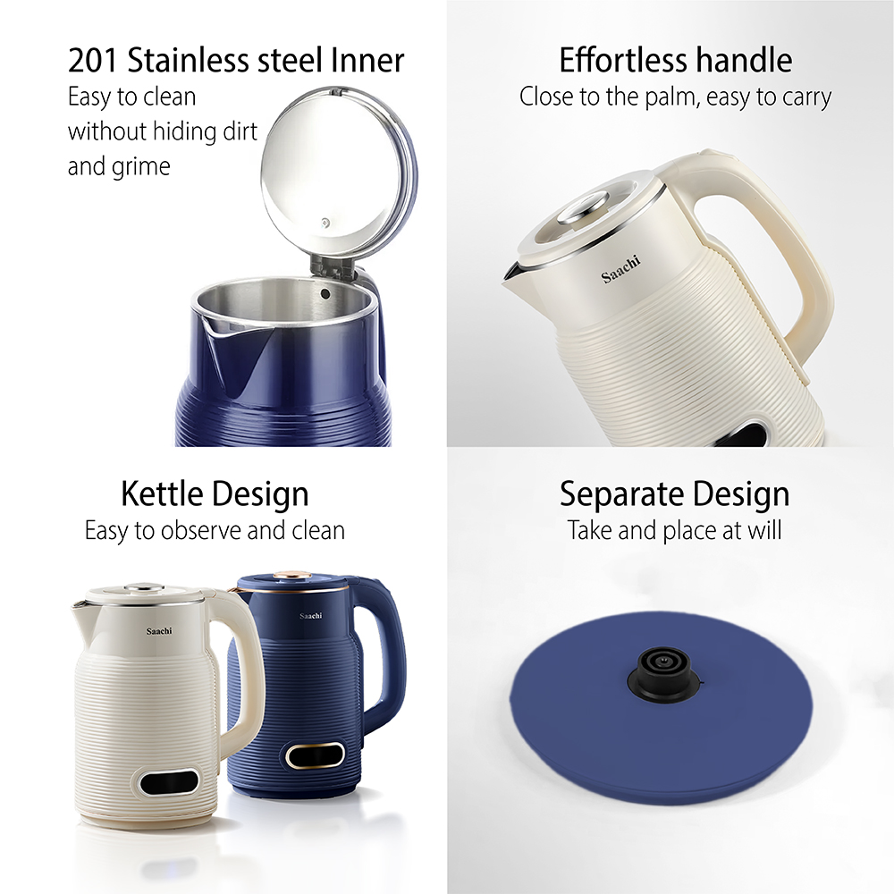 Saachi 1.8-Litres Electric Kettle NL-KT-7774-WH - Image 4