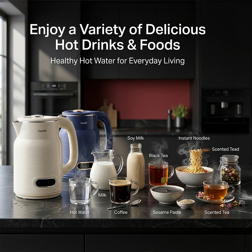 Saachi 1.8-Litres Electric Kettle NL-KT-7774-BL - Image 7