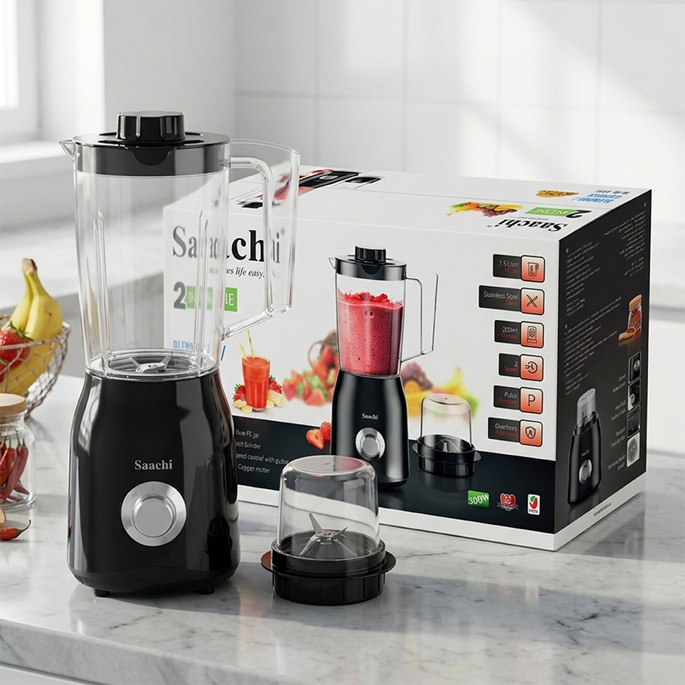 Saachi 2-in-1 Blender/Grinder NL-BL-4415 - Image 2
