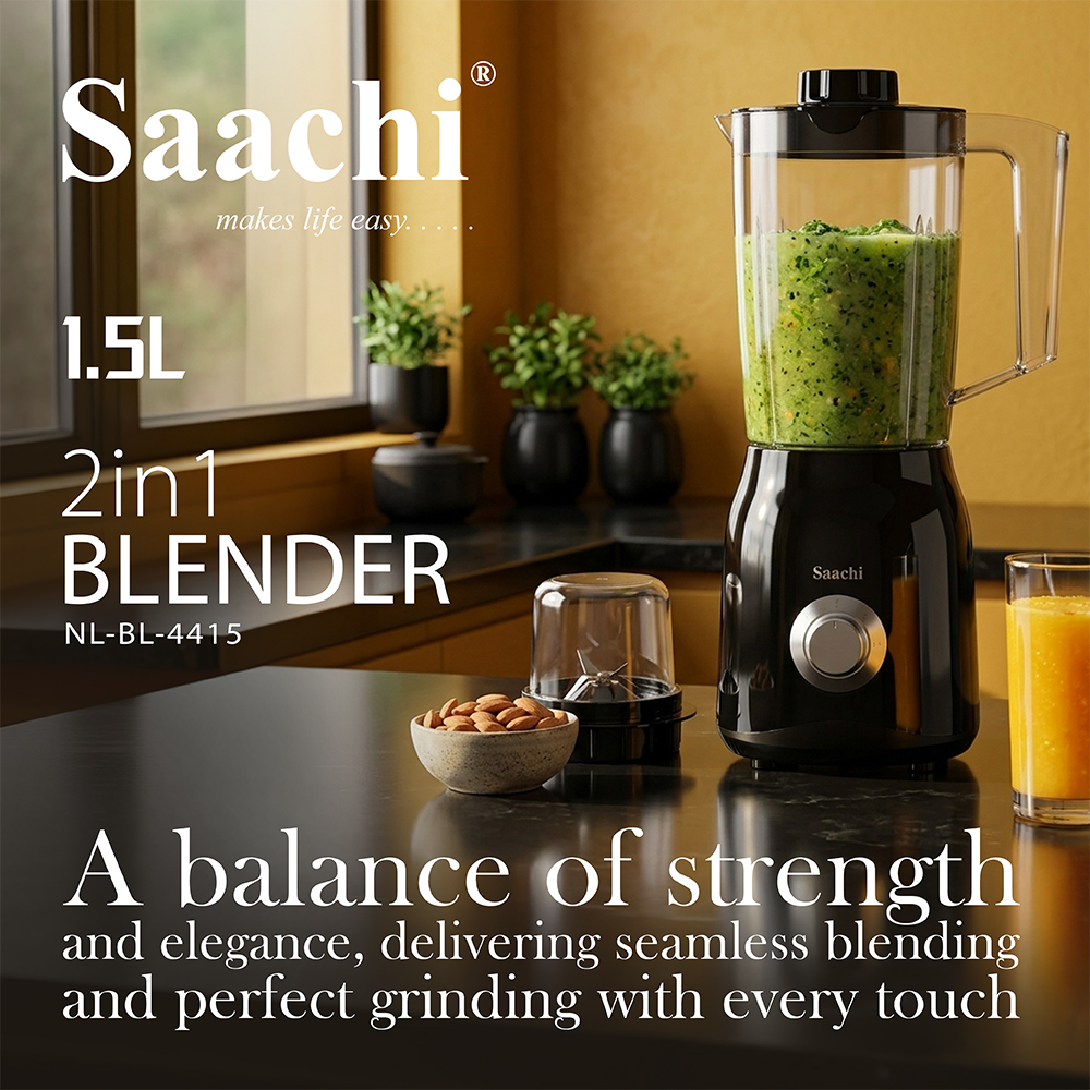 Saachi 2-in-1 Blender/Grinder NL-BL-4415 - Image 6