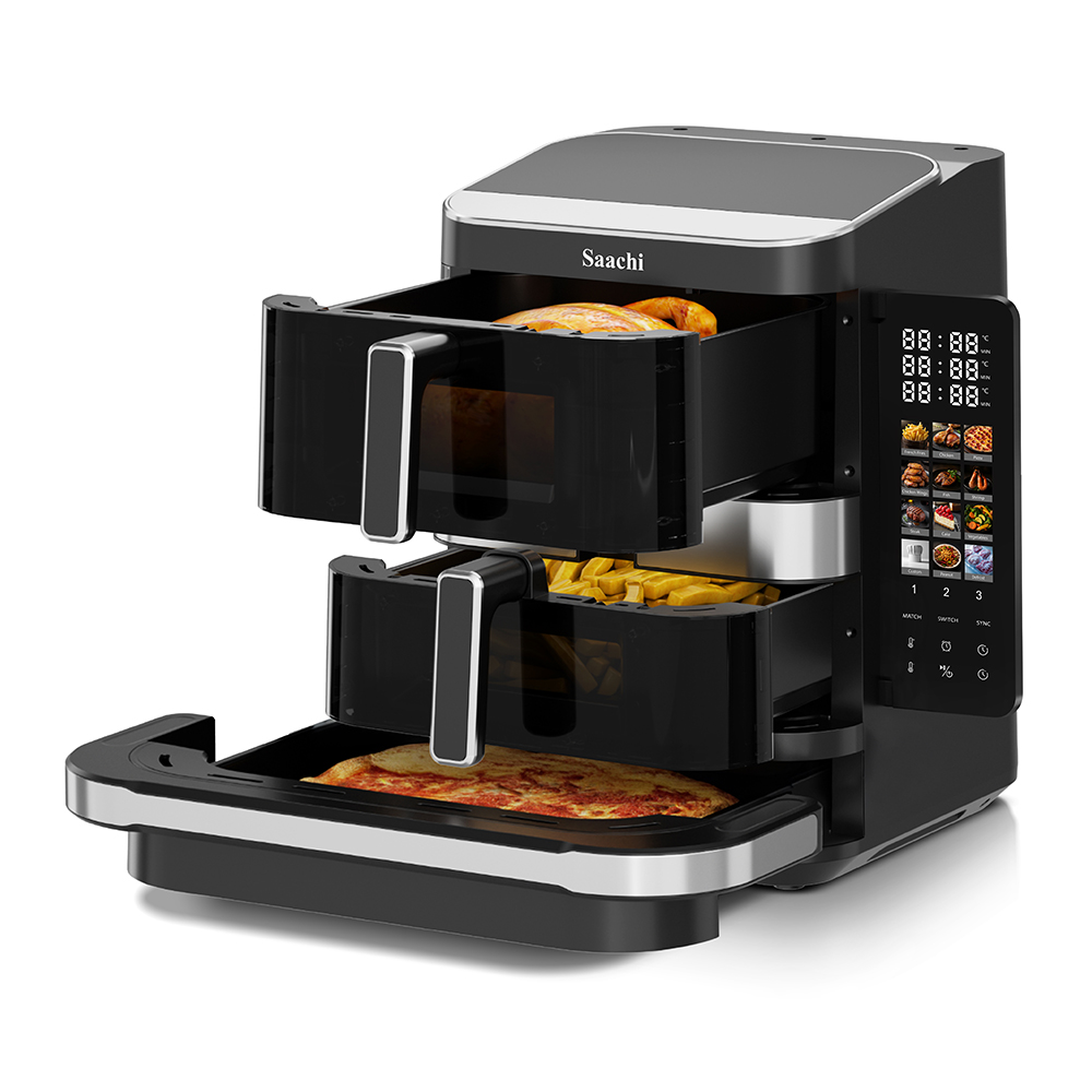 Saachi 12-Litres Air Fryer NL-AF-4797D-BK - Image 2