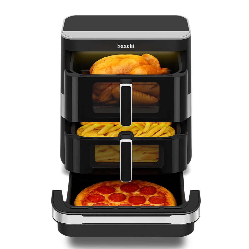 Saachi 12-Litres Air Fryer NL-AF-4797D-BK - Image 3