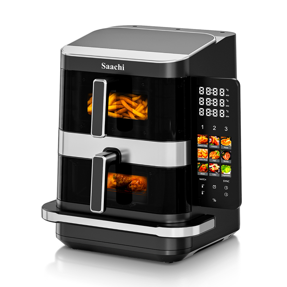 Saachi 12-Litres Air Fryer NL-AF-4797D-BK - Image 4