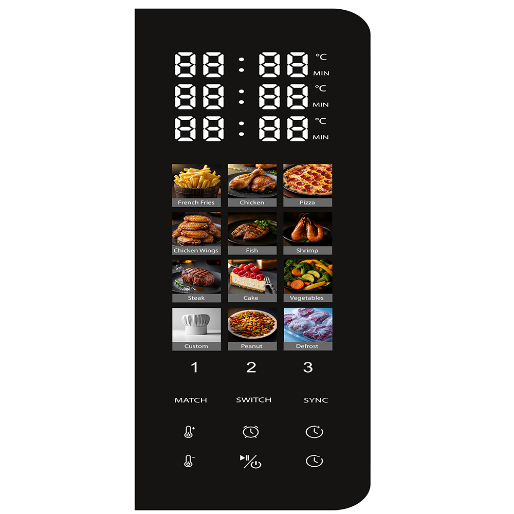 Saachi 12-Litres Air Fryer NL-AF-4797D-BK - Image 5