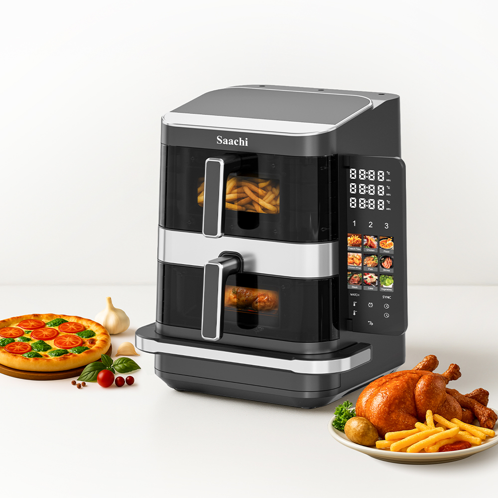 Saachi 12-Litres Air Fryer NL-AF-4797D-BK - Image 7