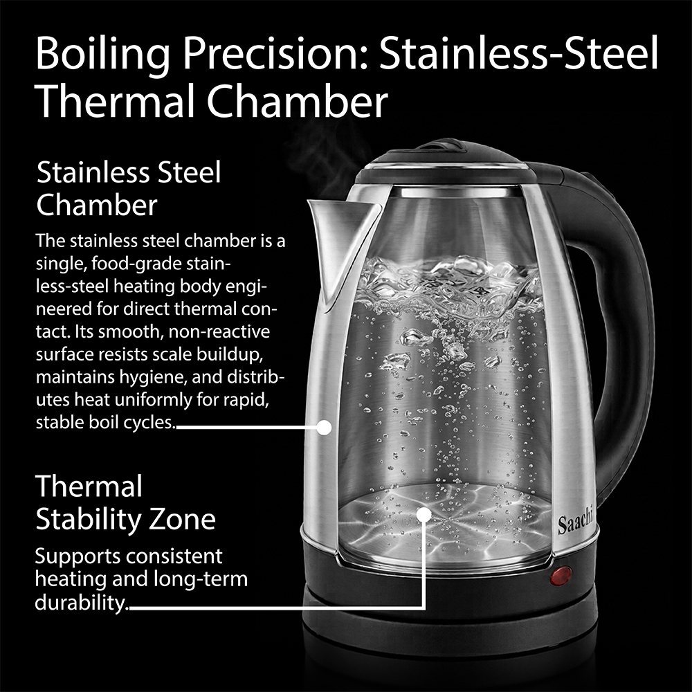 Saachi 1.8L Electric Kettle NL-KT-7767 - Image 3