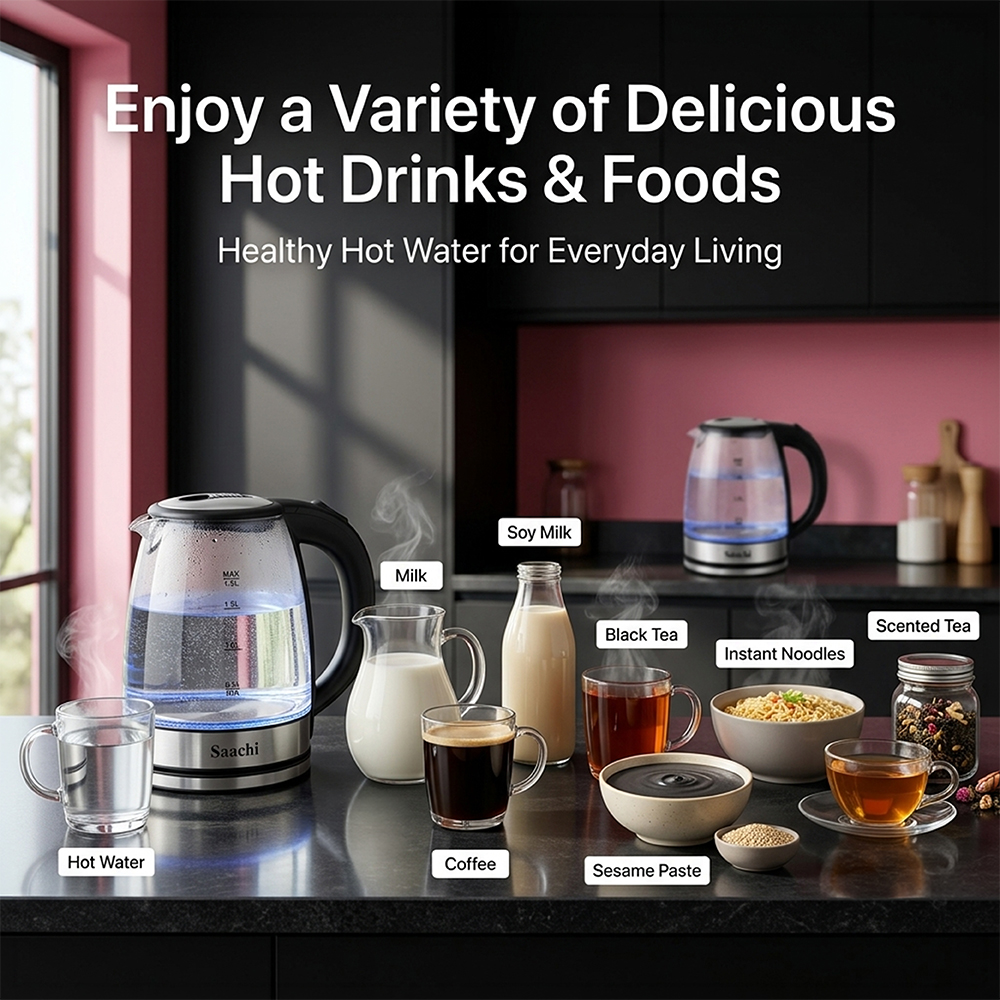 Saachi 1.8L Electric Kettle NL-KT-7777G - Image 7