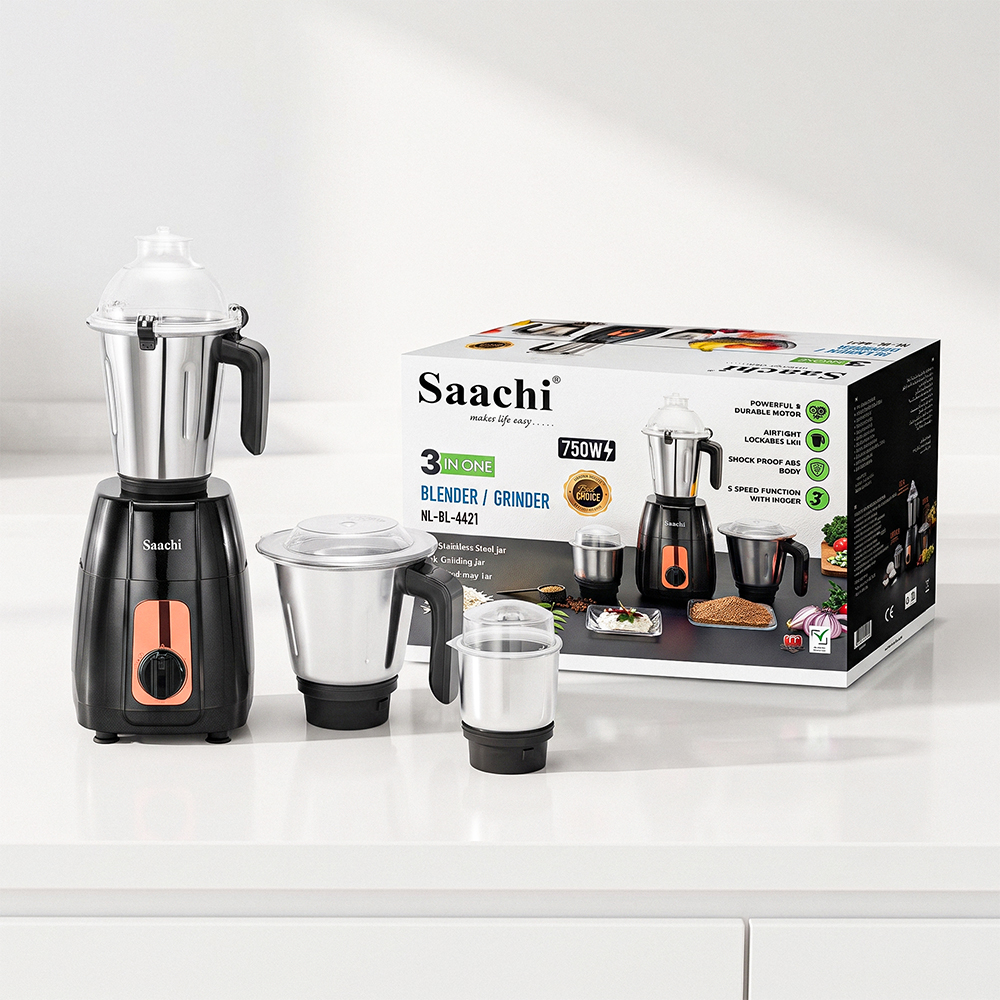 Saachi 3-In-1 Blender/Grinder NL-BL-4421 - Image 2